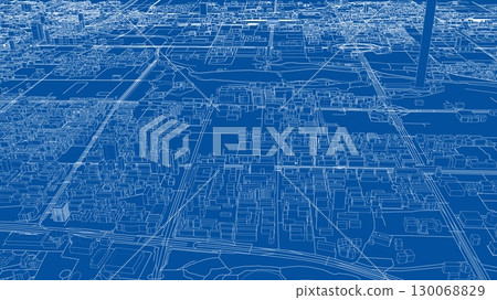 Blue City Blueprint 130068829