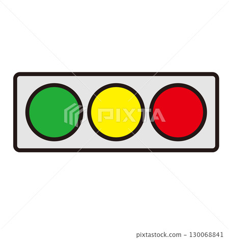 Illustration of traffic lights 130068841