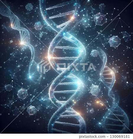 representation of the dna double helix 130069181