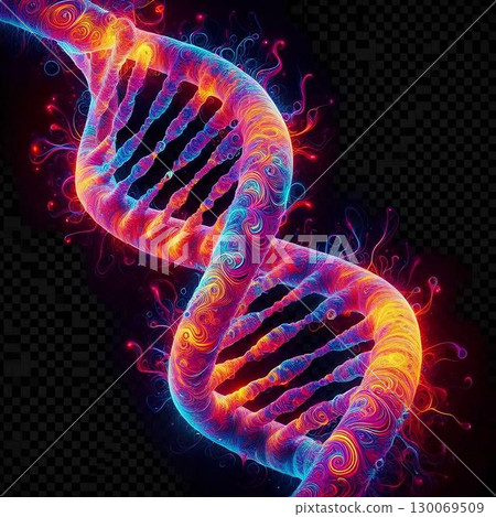 representation of the dna double helix 130069509