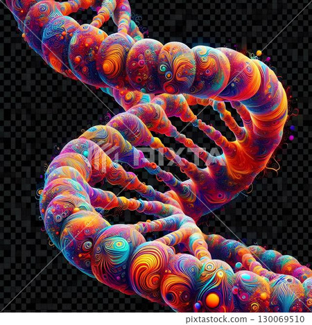 representation of the dna double helix 130069510