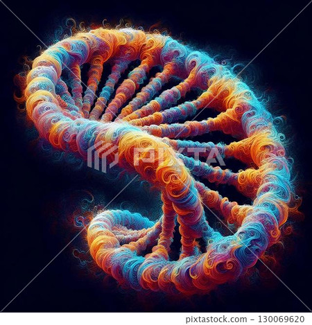 representation of the dna double helix 130069620