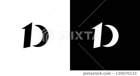 Unique and modern 1D logo design Unique and modern 1D logo design 130070133