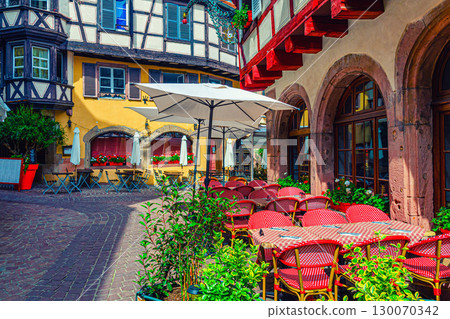 Colmar city historic centre, Alsace region, France 130070342