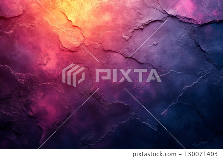 Gradient Rock Surface In Pink And Orange 130071403