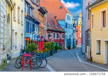 Mulhouse city historic centre, Alsace Grand Est region, France Mulhouse city historic centre, Alsace Grand Est region, France 130071756