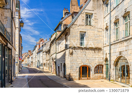 Besancon cityscape old town centre 130071879