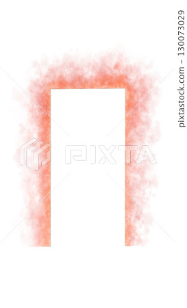 Abstract geometric shape with smoke effect on transparent background minimal digital art especially striking on dark themes 130073029