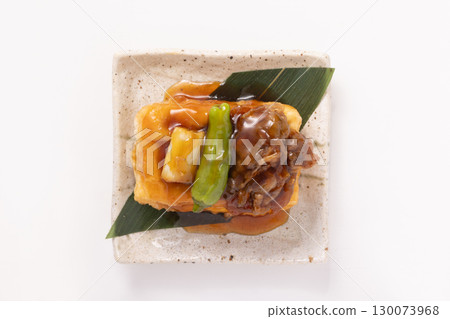 meat and tofu meat and tofu 130073968