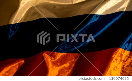 Russian flag 130074055