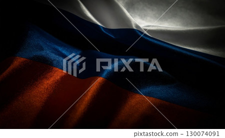 Russian flag 130074091