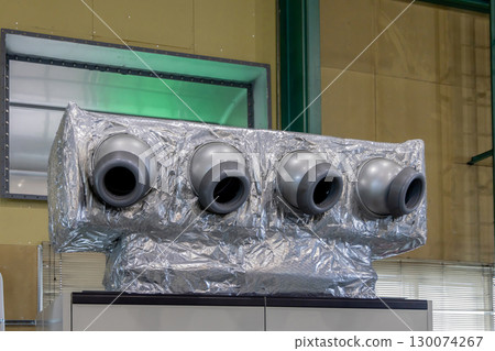 Commercial air conditioners in factories 130074267