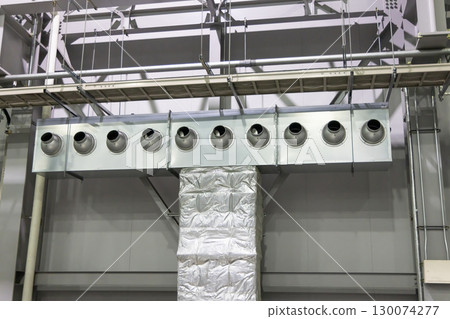 Commercial air conditioners in factories 130074277