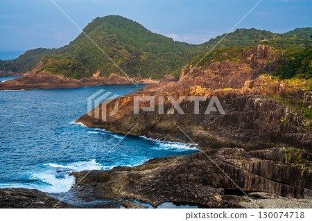 Morning view of Sanpo [Hyuga City, Miyazaki Prefecture] 130074718