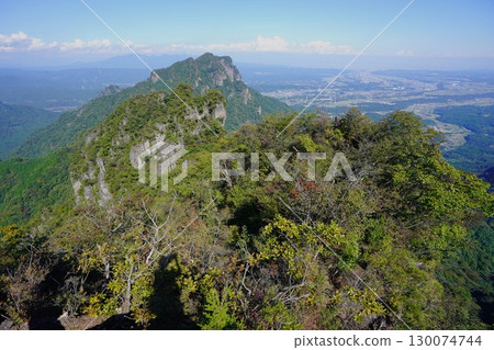 妙義山金燈山東岳至白雲山的山脊線 130074744