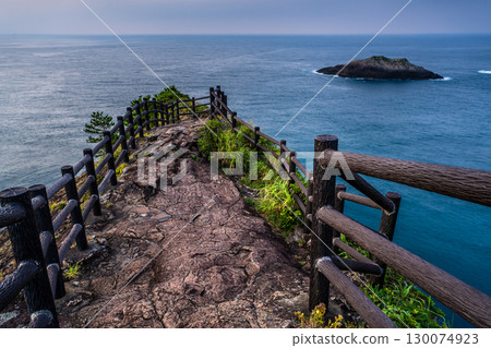 Morning view of Cape Hyuga [Hyuga City, Miyazaki Prefecture] 130074923