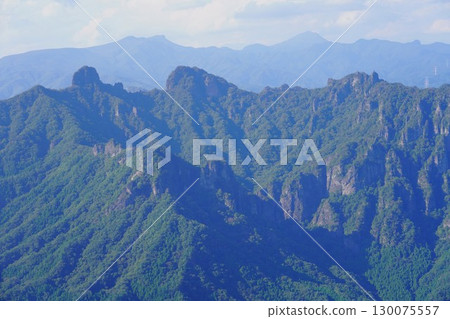 The mountains of Ura-Myogi from Mount Nakanodake on Mount Kinto 130075557