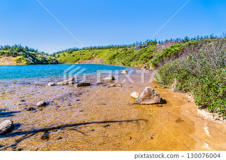 岩手八幡平山頂散步道、伽瑪沼澤 130076004