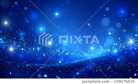 海軍藍色光芒迷離閃閃發光的背景奢華的新娘裝飾材料 130076035