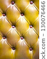 Close-up of the back of an old sofa 130076466