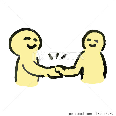 握手的商業圖標 130077769