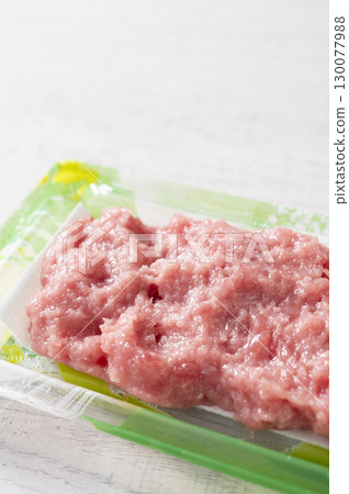 Negitoro in a plastic container Negitoro in a plastic container 130077988