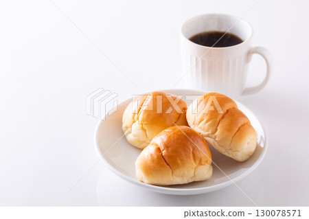 Rolls and hot coffee Rolls and hot coffee 130078571