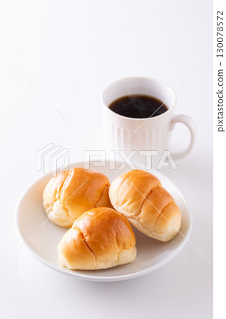 Rolls and hot coffee Rolls and hot coffee 130078572