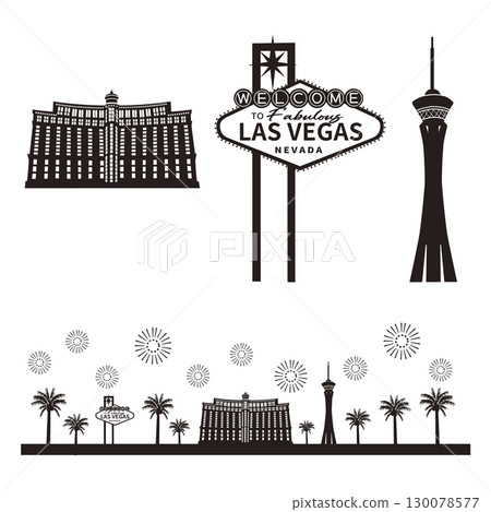 The streets of Las Vegas 130078577