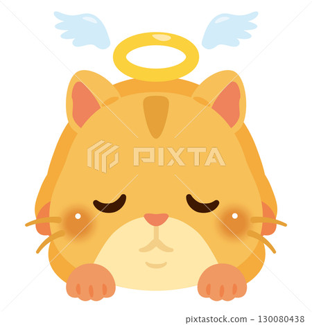 Illustration of a dead hamster Illustration of a dead hamster 130080438