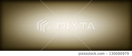 Dark sepia radial fading vignette effect background. Old film blurred filter wallpaper. Gradient frame backdrop for studio shot, photo template, poster template. Vector vanishing border cadre 130080979