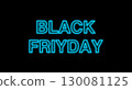 Neon sign light Black Friday letters Neon sign light Black Friday letters 130081125