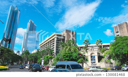 活力菲律賓－馬尼拉馬卡蒂市中心（阿亞拉中心）城市景觀（2025年6月） 130081468