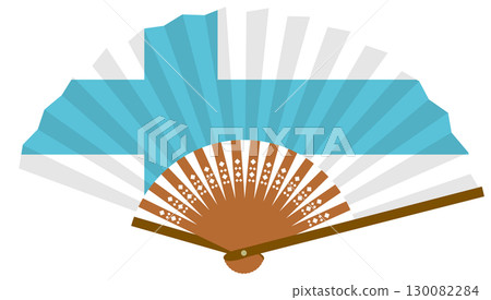 Finnish flag fan 130082284