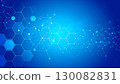 藍色背景，幾何，蜂窩，六角形壁紙，背景插圖 130082831