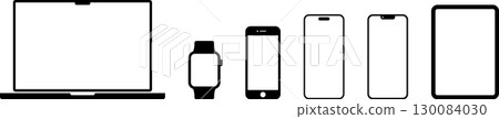 Mac 裝置圖示集 - MacBook、iPad、iPhone、Apple Watch 130084030