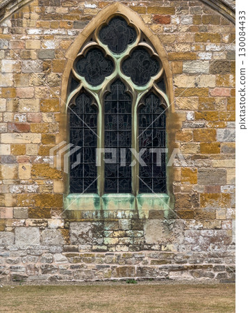 Historic Gothic Style Church Window Architecture 130084433
