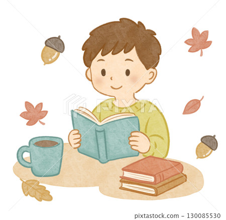 閱讀《秋日男孩》秋葉和橡子 130085530