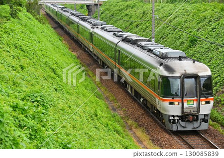 10節編組的Kiha 85系飛驒特快列車 130085839