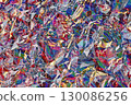 Colorful abstract pattern background material 130086256