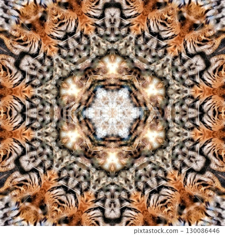 Animal skin concept design with African texture that grow awareness to save animal for nature. Artificial mixed animals fur background to use as rug, tiles, wall hanging to avoid killing any predators Animal skin concept design with African texture that grow awareness to save animal for nature. Artificial mixed animals fur background to use as rug, tiles, wall hanging to avoid killing any predators 130086446