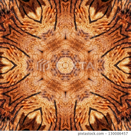 Animal skin concept design with African texture that grow awareness to save animal for nature. Artificial mixed animals fur background to use as rug, tiles, wall hanging to avoid killing any predators 130086457