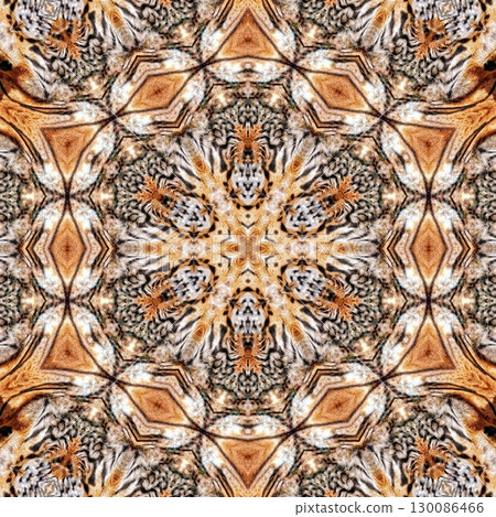 Animal skin concept design with African texture that grow awareness to save animal for nature. Artificial mixed animals fur background to use as rug, tiles, wall hanging to avoid killing any predators 130086466