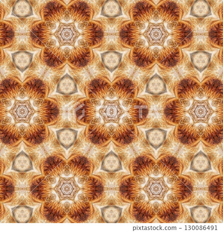 Animal skin concept design with African texture that grow awareness to save animal for nature. Artificial mixed animals fur background to use as rug, tiles, wall hanging to avoid killing any predators 130086491