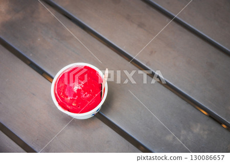 Raspberry sorbet 130086657