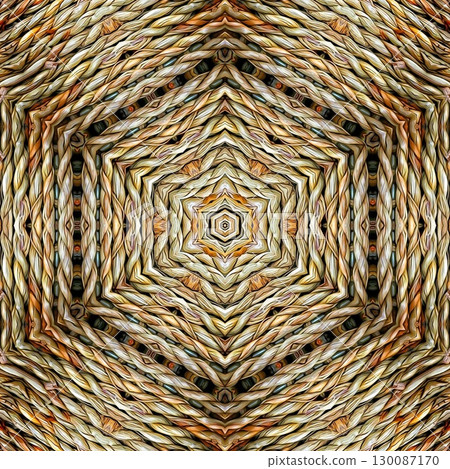 Tribal concept design for textile, flyer, brochure, magazine cover printing. Indigenous fashion pattern background for interior decoration and traditional costume or handicraft making 130087170