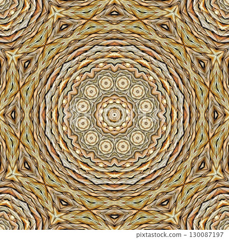 Tribal concept design for textile, flyer, brochure, magazine cover printing. Indigenous fashion pattern background for interior decoration and traditional costume or handicraft making 130087197