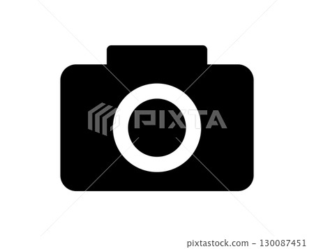 Camera icon monochrome 130087451