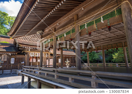 Izumo Taisha Shrine, Kameoka, Kyoto, worship hall and main hall Izumo Taisha Shrine, Kameoka, Kyoto, worship hall and main hall 130087834
