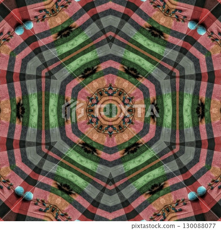 Mixed print design made with different embroidery, batik and tie dye patterns. Best for textile, carpet, comforter, wallcovering, pillowcase, bedsheet, silk fabric printing 130088077